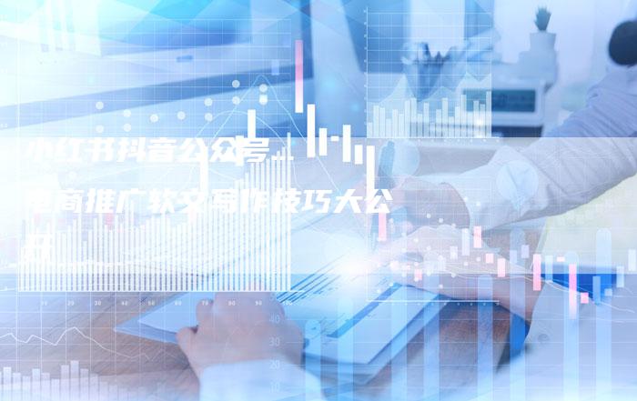 小红书抖音公众号... 电商推广软文写作技巧大公开