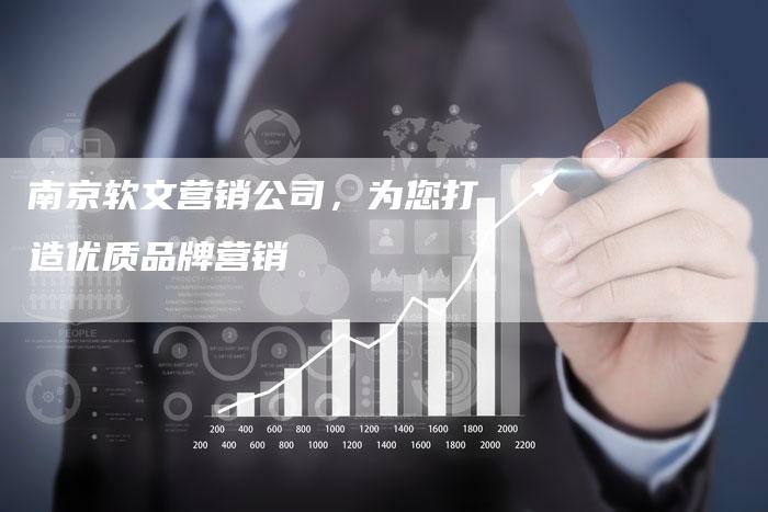 南京软文营销公司，为您打造优质品牌营销