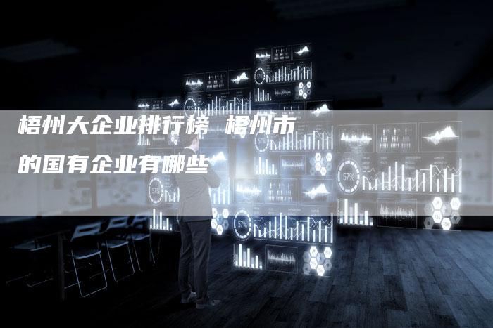 梧州大企业排行榜 梧州市的国有企业有哪些